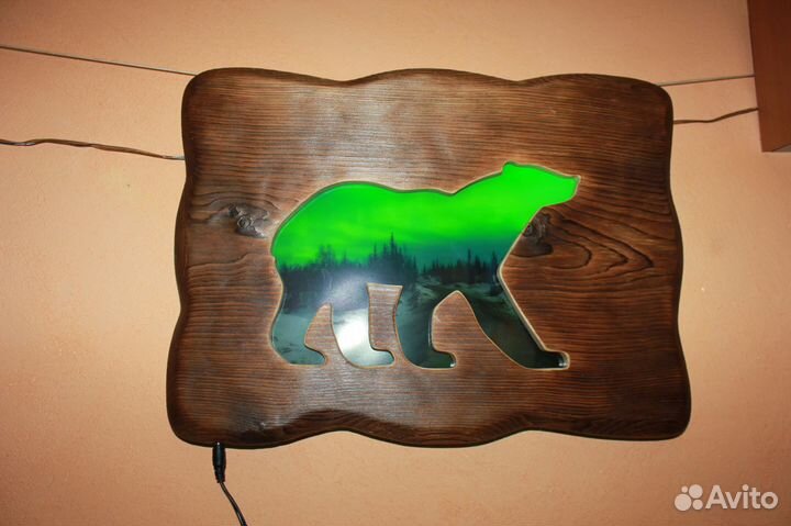 Медведь - панно 2