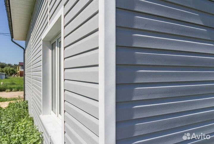 Отделка дома сайдингом