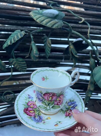 Винтажная чайная пара