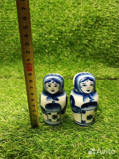 Набор для специй гжель