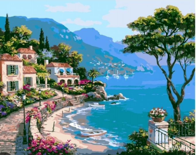 Дорисую Вашу картину по номерам