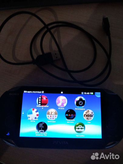 Ps vita с чехлом картой
