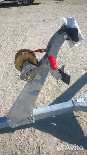 Лодочный 5 метров съемное дышло и фонари