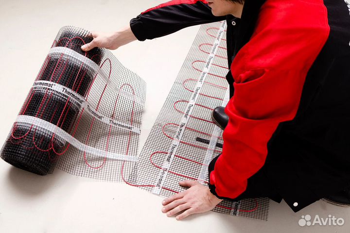 Электрический теплый пол Thermomat 2м²