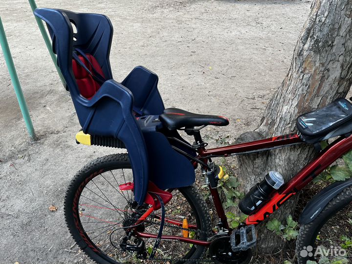 Велокресло детское заднее с наклоном для сна