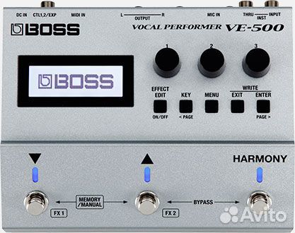 Вокальный процессор Boss VE-500