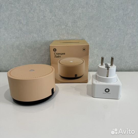 Яндекс станция lite + умная розетка