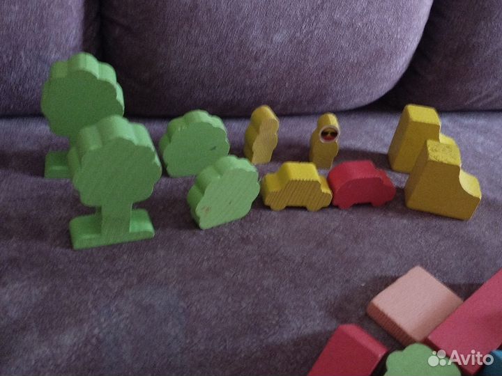 Деревянные кубики