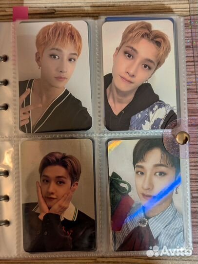 Карты Stray Kids Bang Chan