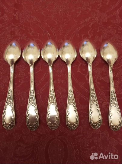 Мельхиоровые чайные ложки СССР