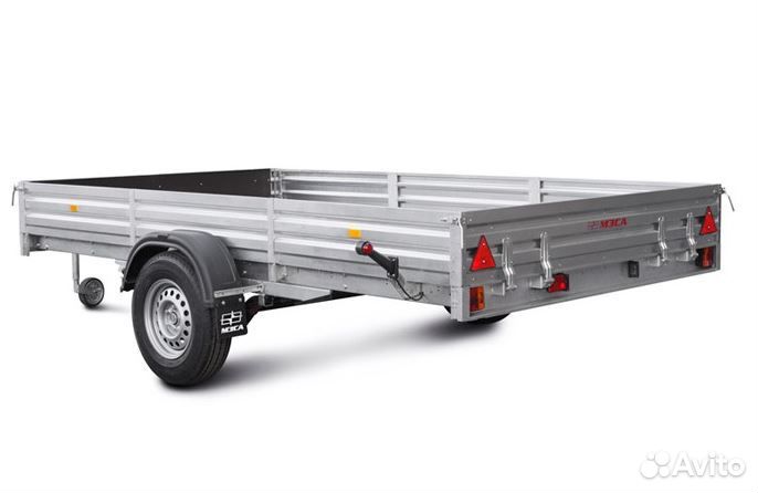 Прицеп бортовой мзса B 3520-1.13 для квадроциклов