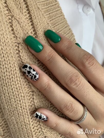 Маникюр с покрытием