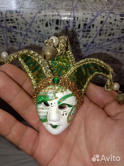 Декоративная мини маска из италии