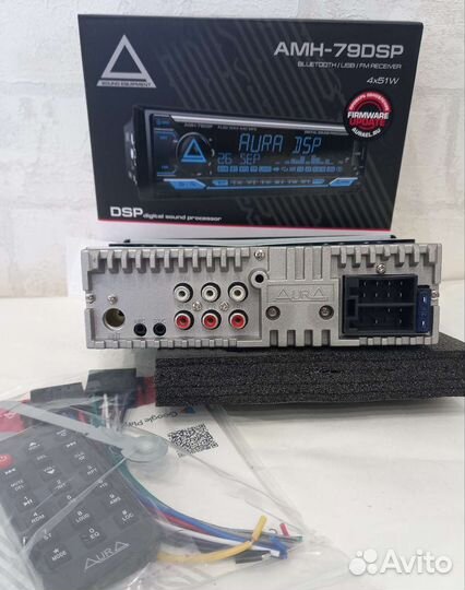 Новая Aura AMH-79DSP (2023) процессорная магнитола