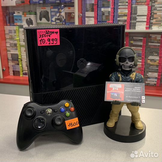 Xbox 360 Е 250 gb + 30 игр