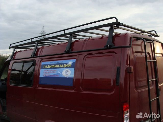 Грузовая платформа багажник на Газель