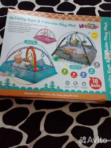 Детский развивающий коврик