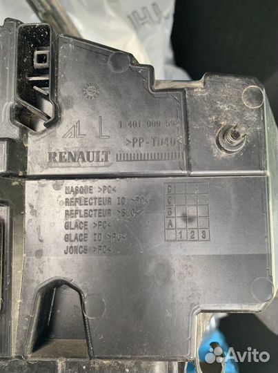 Фара левая Renault arkana