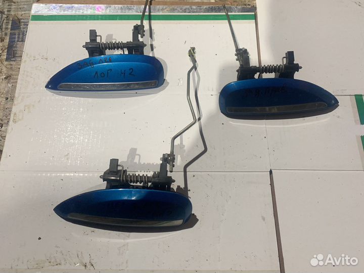 Ручки открывания дверей наружные renault logan 2