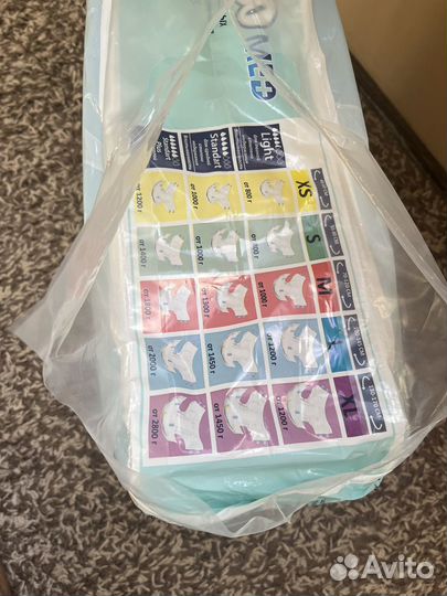 Памперсы и пеленки для взрослых L