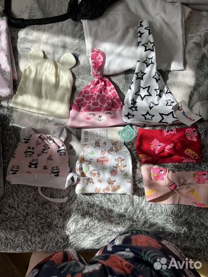 Шапки демисезонные для девочек