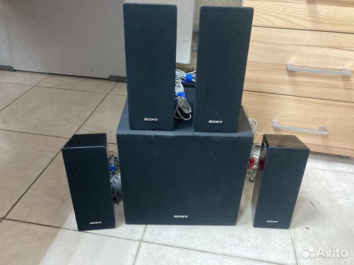 Акустика для домашнего кинотеатра Sony