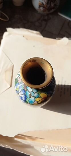 Ваза клуазоне