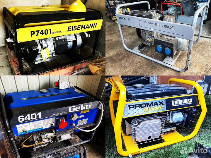 Ремонт бензогенераторов