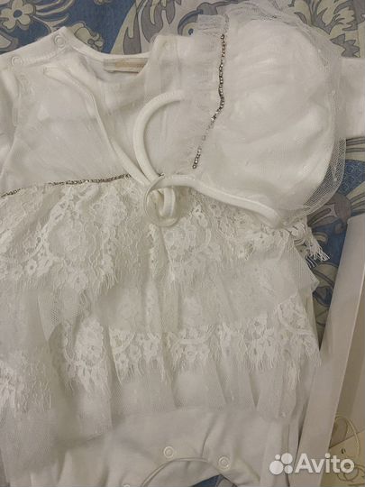 Комплект на выписку для девочки лето