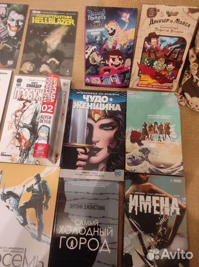 Комиксы, манга DC, marvel и другое