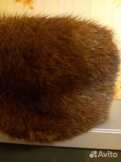 Шапка норковая 58 размер женская