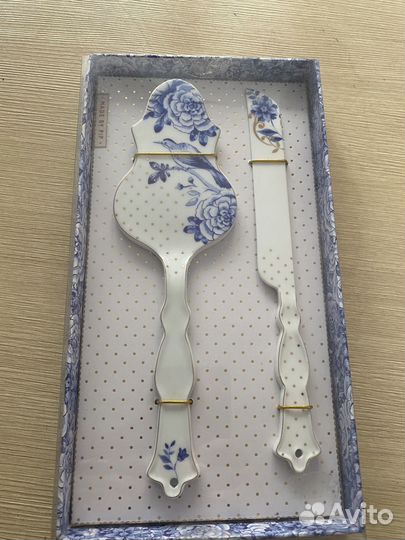 Лопатка и нож для торта