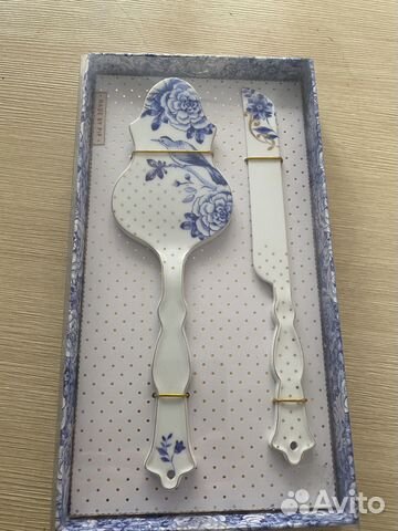 Лопатка и нож для торта