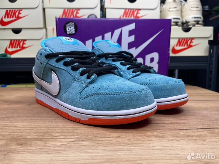 Кроссовки Nike SB dunk LOW club 58 gulf