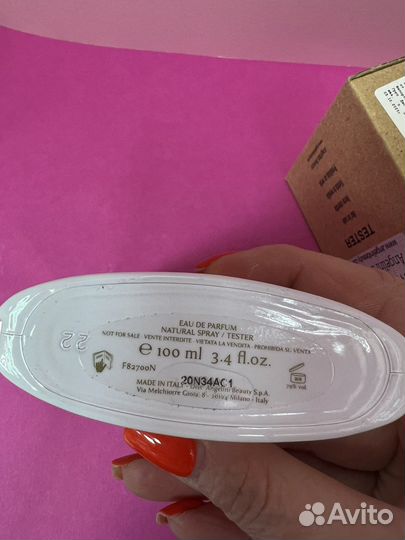 Trussardi Donna тестер 100мл новые Оригинал