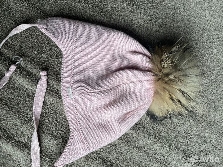 Шапка barbaras для девочки 46-48 зимняя
