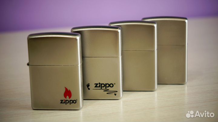 Zippo 4шт. оригинал