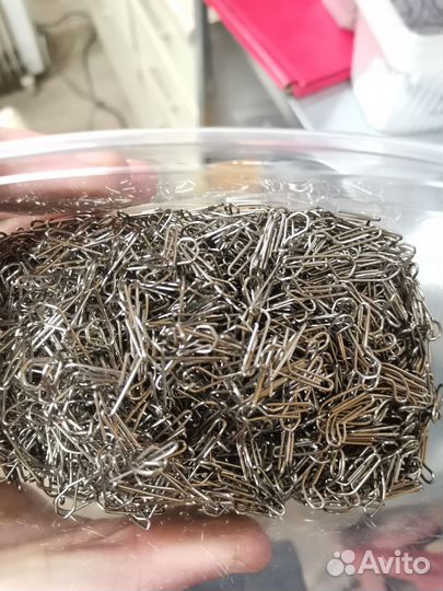 Скобы для рыболовных грузов