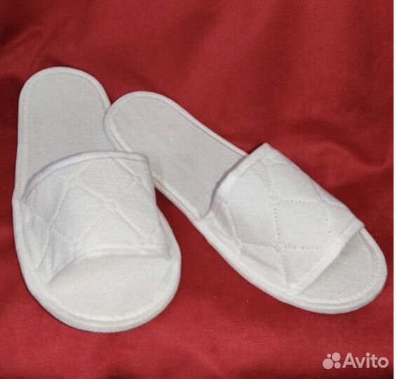 Тапочки одноразовые махровые