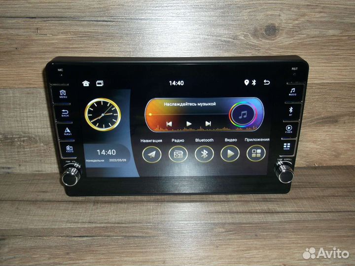 Магнитола LADA Granta Android с крутилками