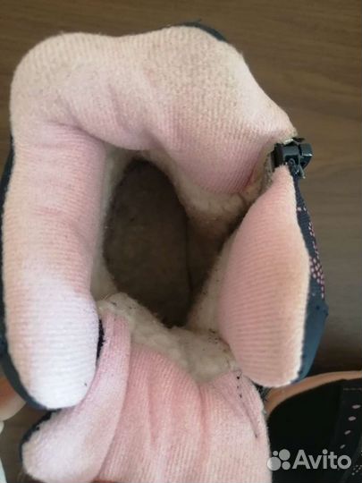 Зимние сапожки для девочки 25 размер