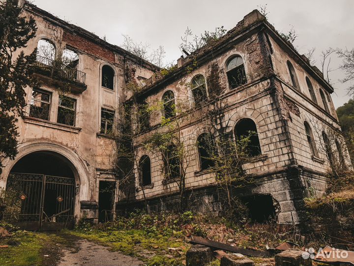 Сталкер тур по Абхазии. Города призраки