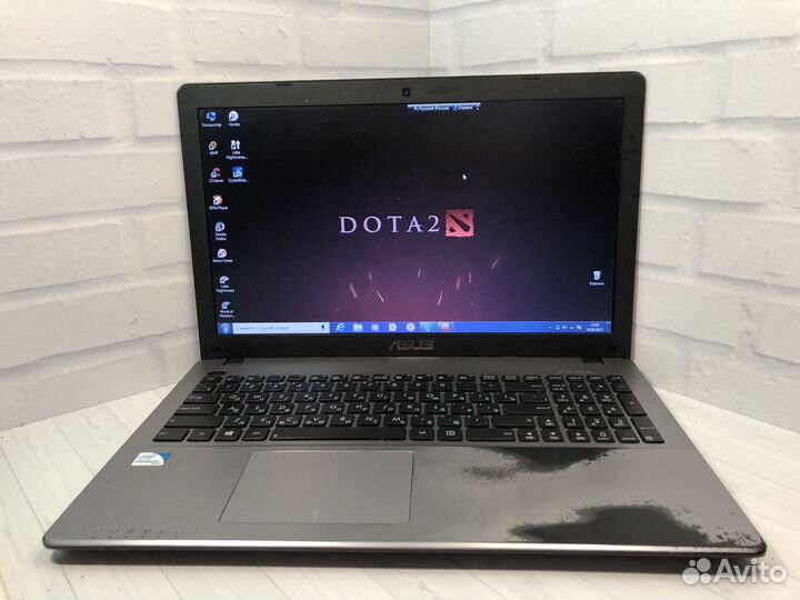 Игровой ноутбук Asus 2 видеокарты/intel