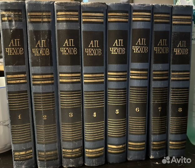 Книги (А.П.Чехов Собрание сочинений в 8 томах)