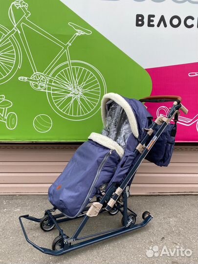 Санки коляска Ника 7-8 к