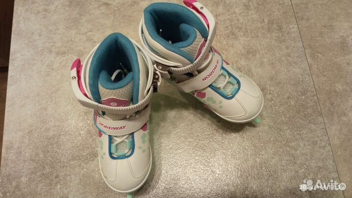 Коньки детские раздвижные 26 31