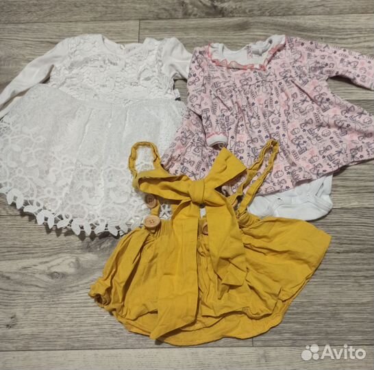 Вещи пакетом на девочку от 0,6 до 1 г