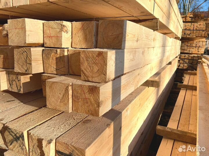 Доска обрезная от производителя