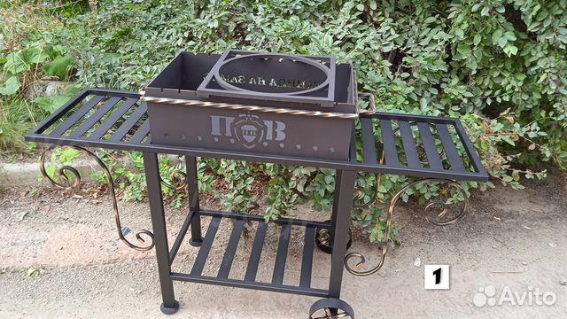 Мангалы. Мангал с крышей. Мангал казан