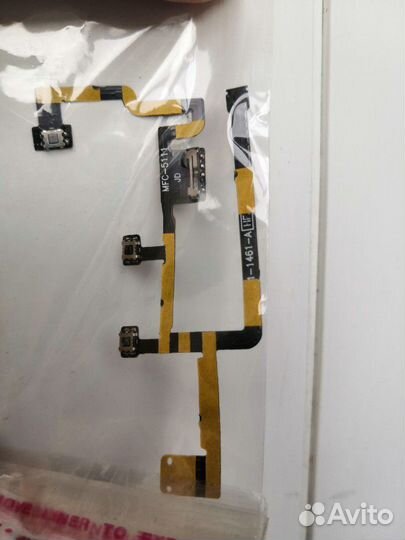 Шлейф питания айпад 2, ipad2 на кнопки включения и